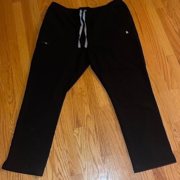 FIGS BLACK SCRUB BOTTOMS XXL - Picture 1 of 5